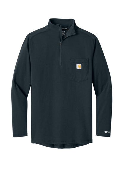 Carhartt Force 1/4-Zip Long Sleeve T-Shirt image 3