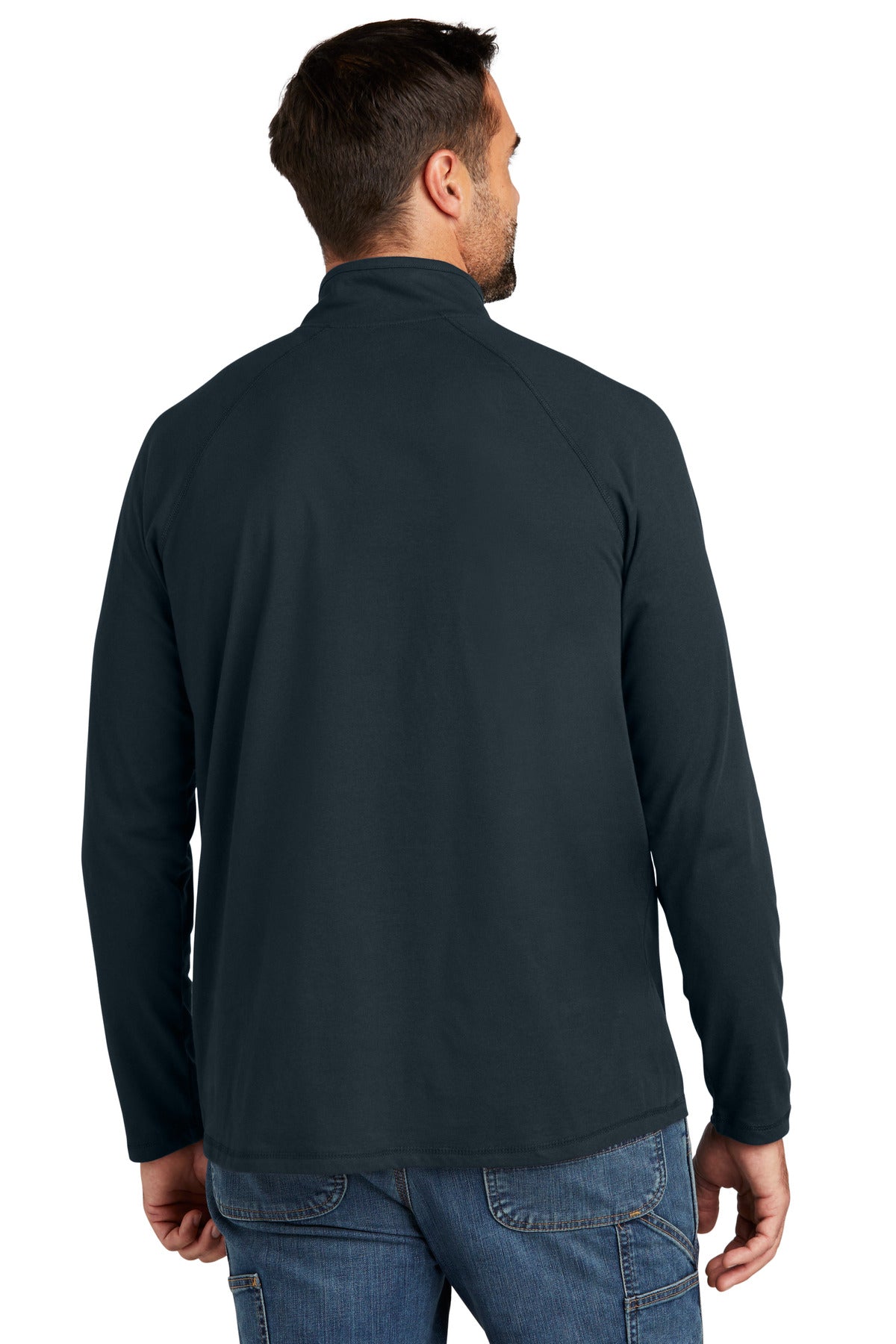 Carhartt Force 1/4-Zip Long Sleeve T-Shirt CT106660 Navy