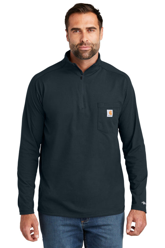 Carhartt Force 1/4-Zip Long Sleeve T-Shirt image 1