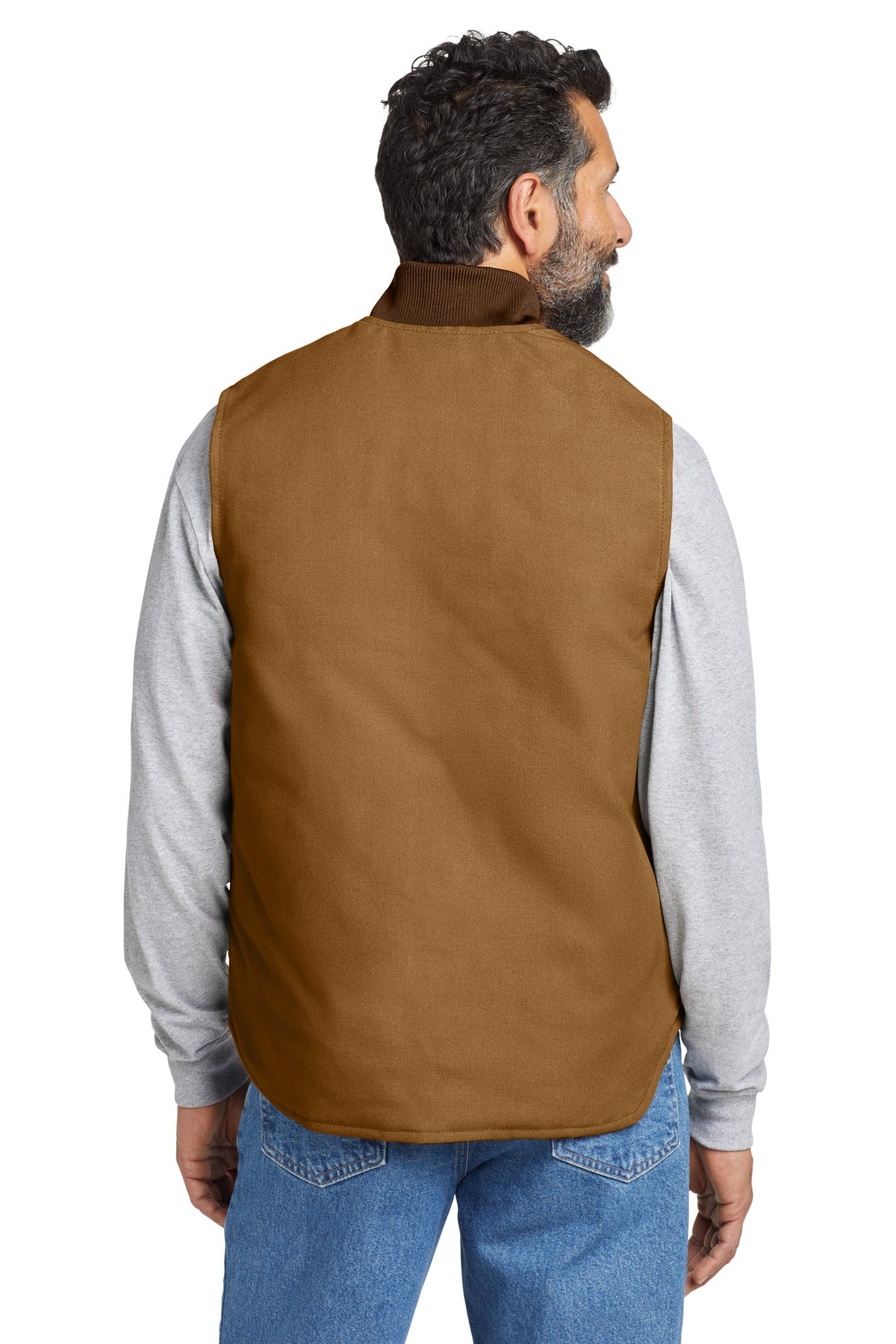 Carhartt  Duck Vest. CT106676 Carhartt Brown