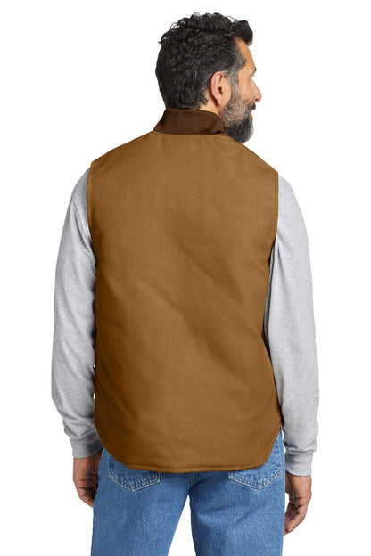 Carhartt  Duck Vest. CT106676 Carhartt Brown