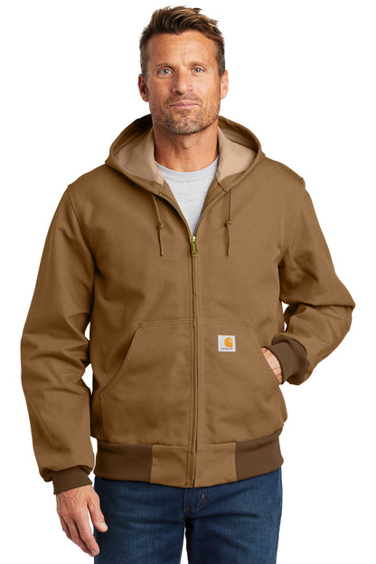 Carhartt Thermal-Lined Duck Active Jac CT106678 Carhartt Brown