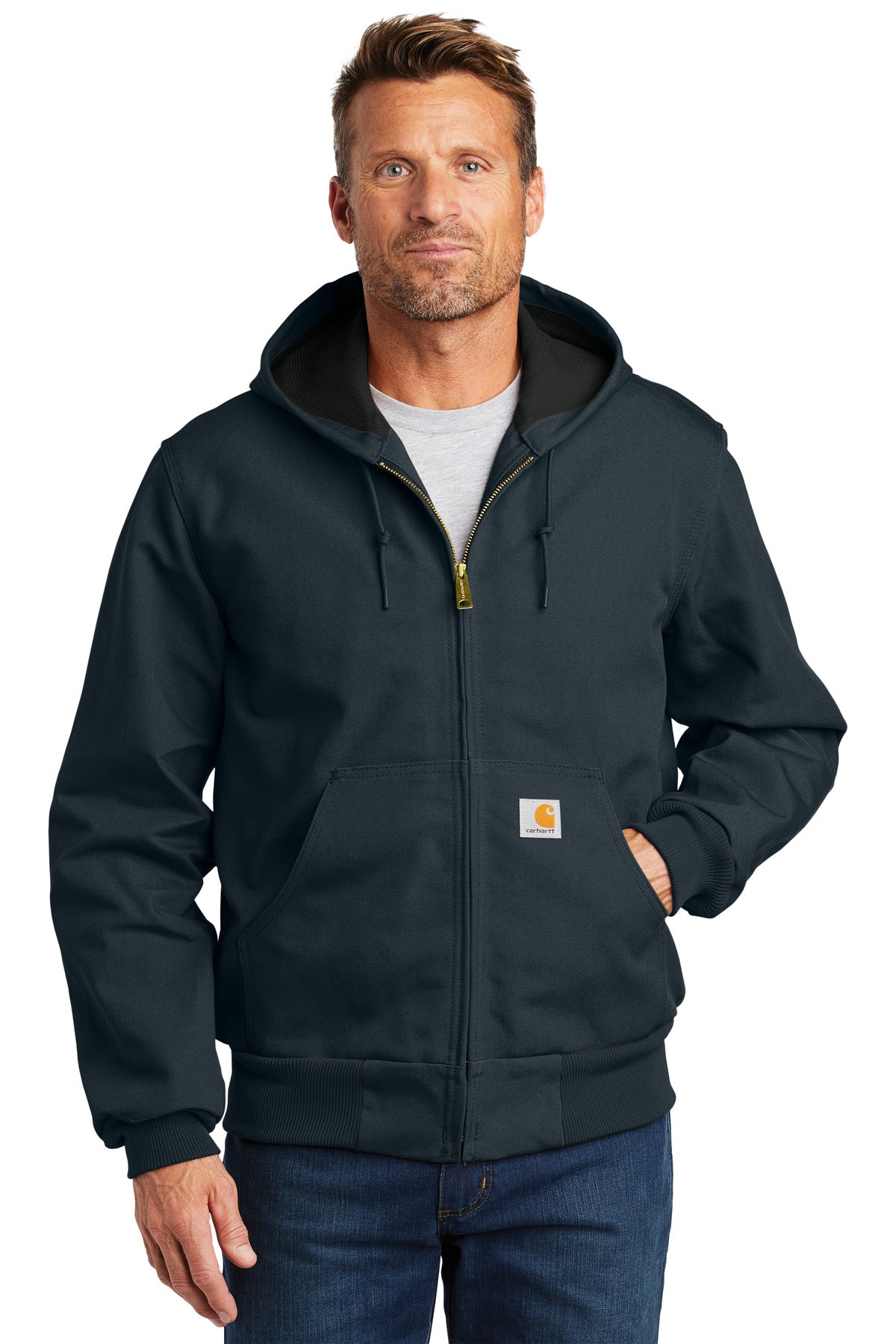 Carhartt Thermal-Lined Duck Active Jac CT106678 Dark Navy