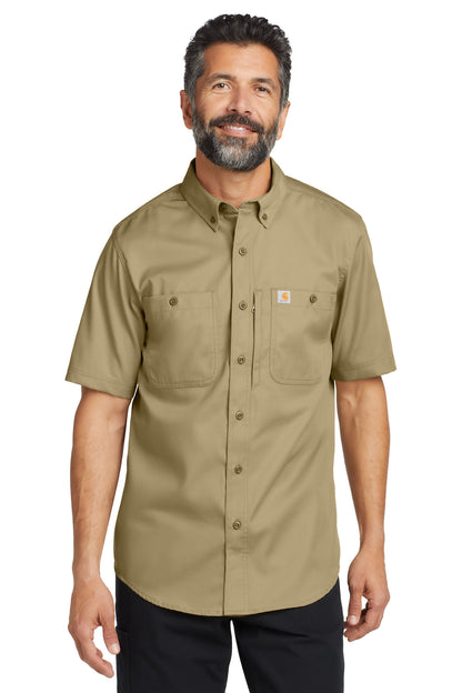 Carhartt Rugged ProfessionalSeries Short Sleeve Shirt CT106688 Dark Khaki