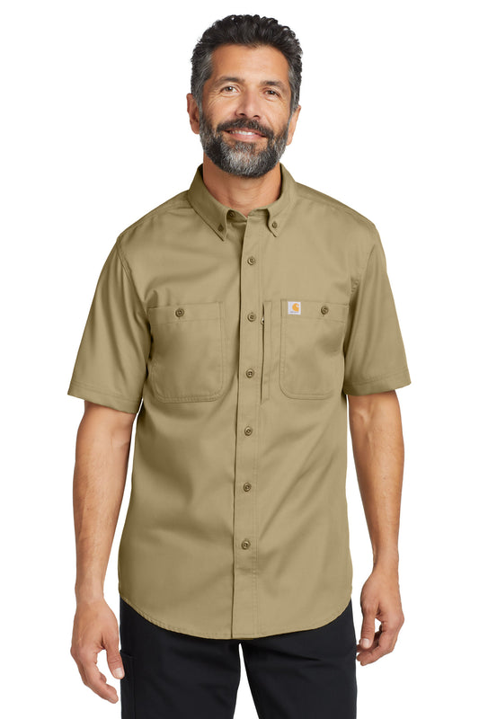 Carhartt Rugged ProfessionalSeries Short Sleeve Shirt CT106688 Dark Khaki