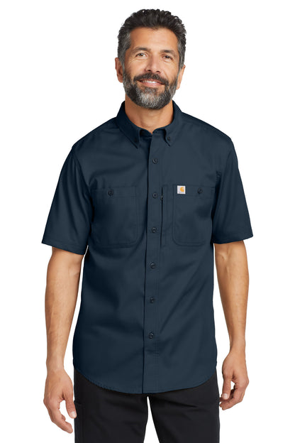 Carhartt Rugged ProfessionalSeries Short Sleeve Shirt CT106688 Navy