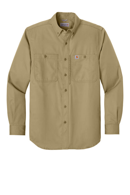 Carhartt Rugged Professional Series Long Sleeve Shirt CT106689 Dark Khaki