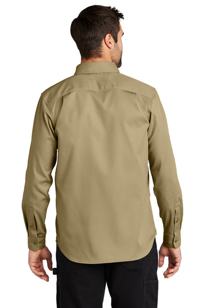 Carhartt Rugged Professional Series Long Sleeve Shirt CT106689 Dark Khaki
