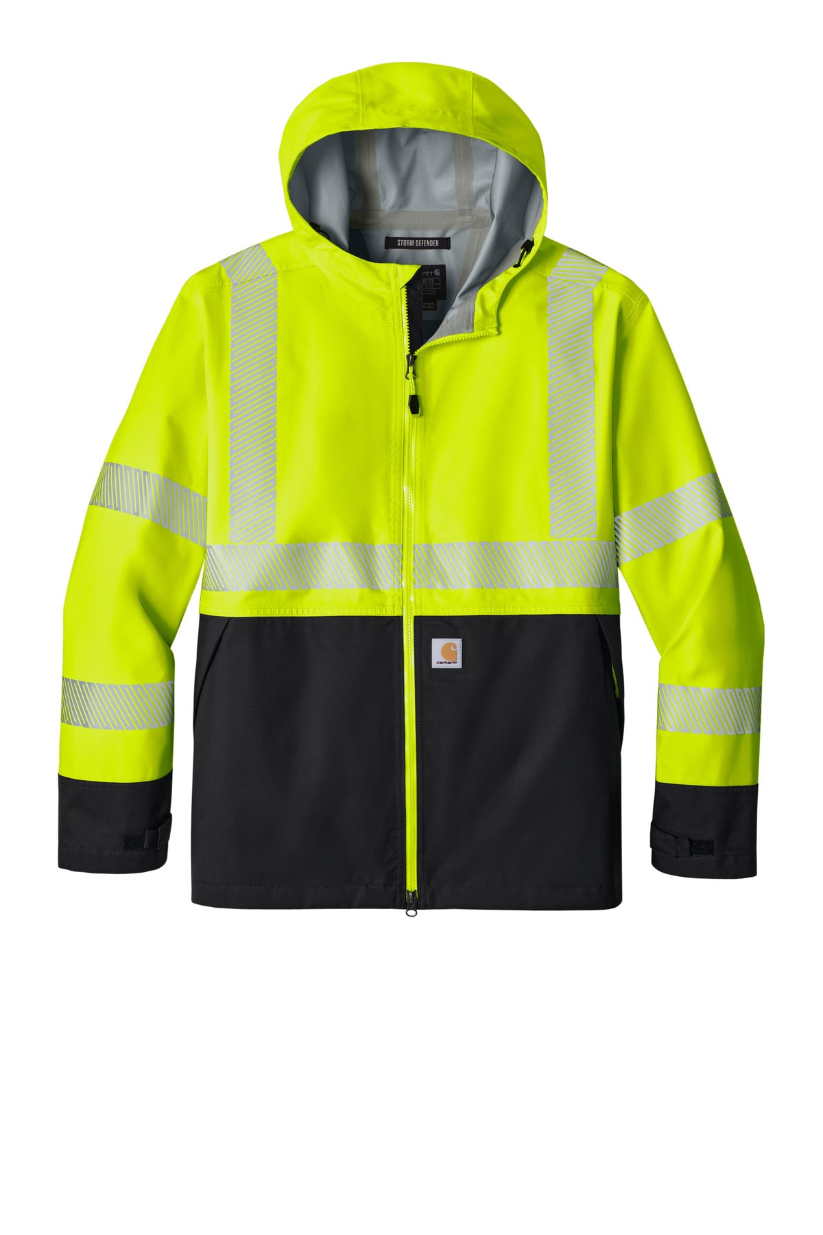 Carhartt ANSI 107 Class 3 Storm Defender Jacket CT106693 Brite Lime
