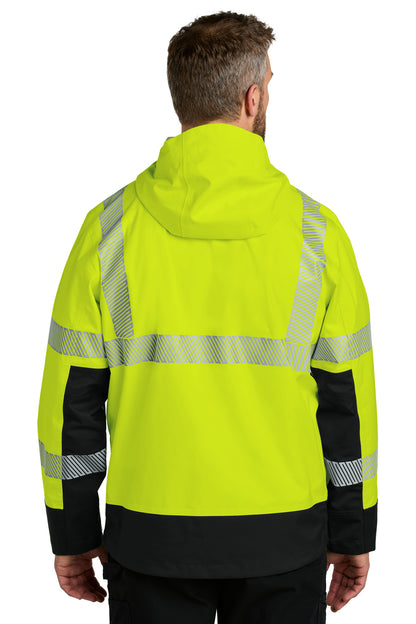 Carhartt ANSI 107 Class 3 Storm Defender Jacket CT106693 Brite Lime