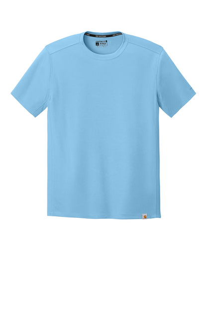 Carhartt Force Sun Defender Short Sleeve T-Shirt CT106868 Fresh Water Blue