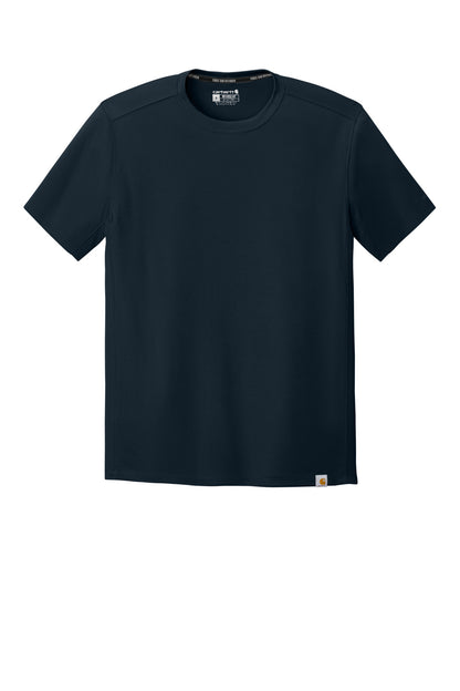 Carhartt Force Sun Defender Short Sleeve T-Shirt CT106868 Navy
