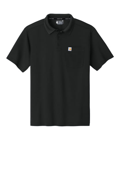 Carhartt Force Snag-Resistant Pocket Polo CT106880 Black