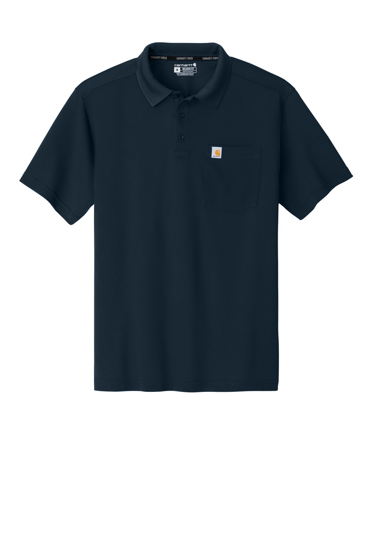 Carhartt Force Snag-Resistant Pocket Polo CT106880 Navy