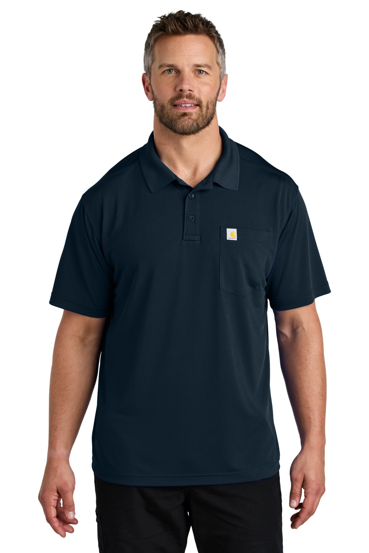 Carhartt Force Snag-Resistant Pocket Polo CT106880 Navy