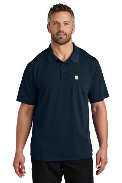 Carhartt Force Snag-Resistant Pocket Polo CT106880 Navy