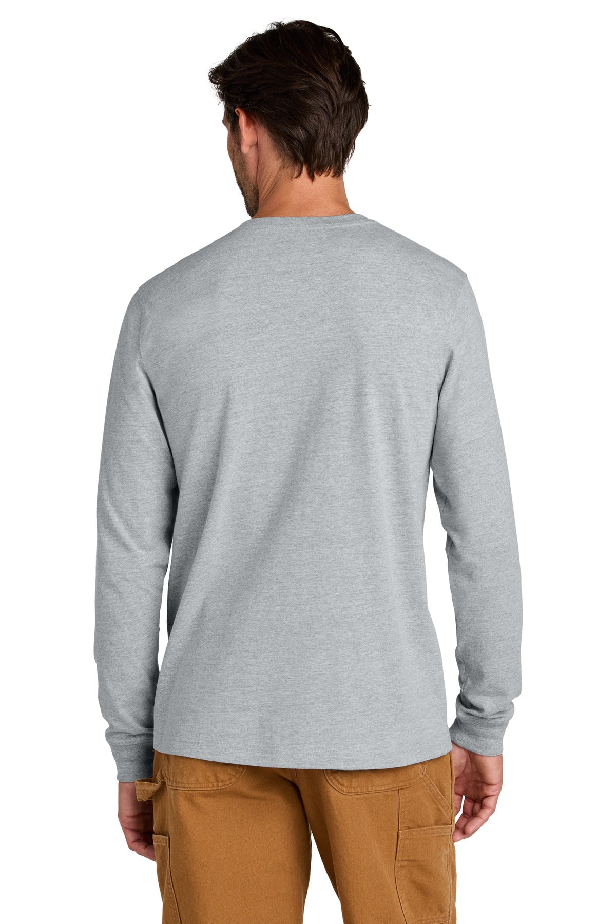 Carhartt Long Sleeve T-Shirt CT106921 Heather Grey