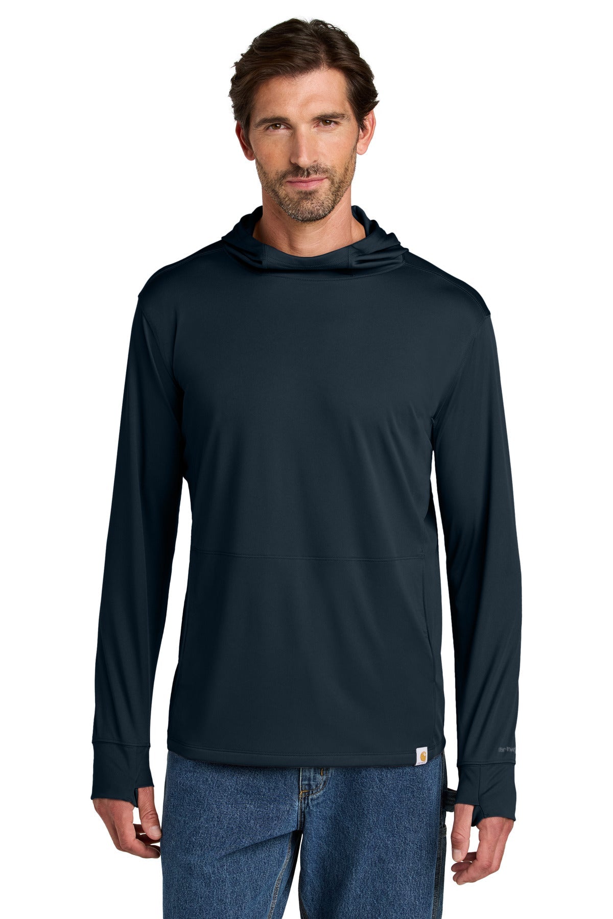Carhartt Force Sun Defender Long Sleeve Hooded T-Shirt CT106923 image 1