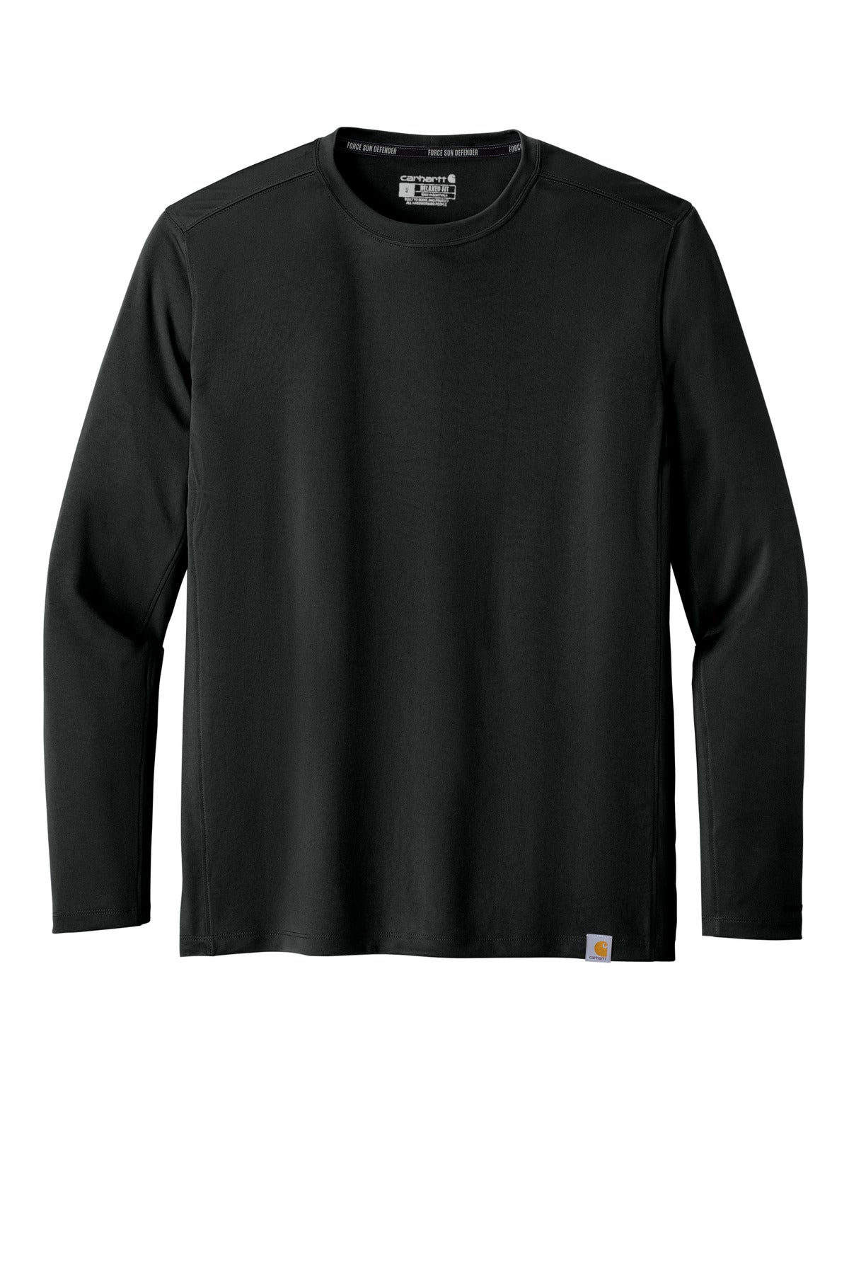 Carhartt Force Sun Defender Long Sleeve T-Shirt CT106972 Black