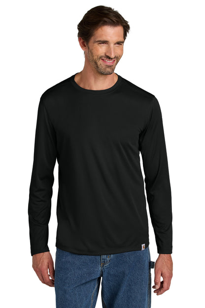 Carhartt Force Sun Defender Long Sleeve T-Shirt CT106972 Black