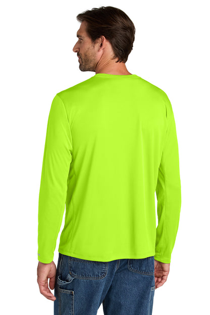 Carhartt Force Sun Defender Long Sleeve T-Shirt CT106972 Brite Lime