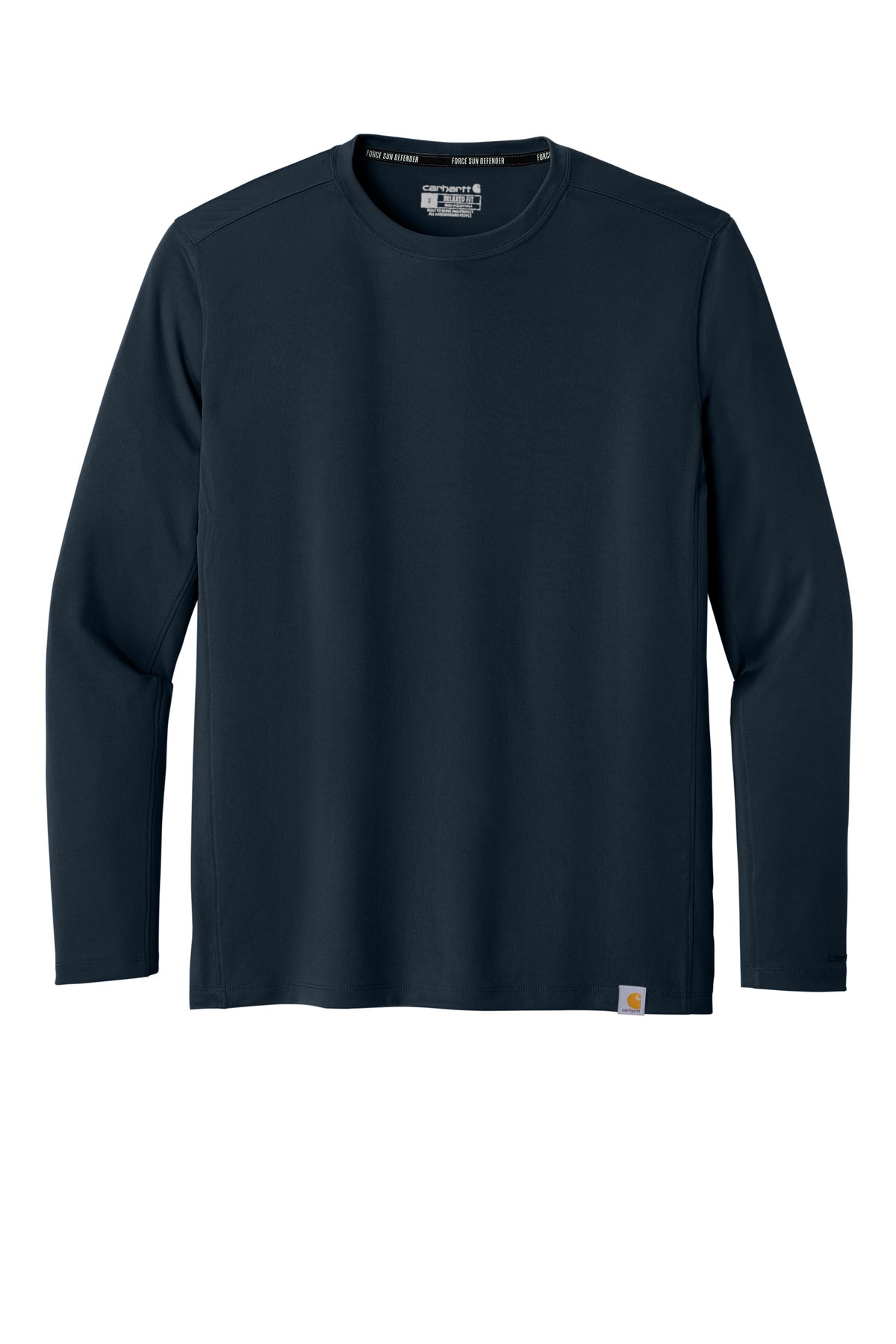 Carhartt Force Sun Defender Long Sleeve T-Shirt CT106972 Navy