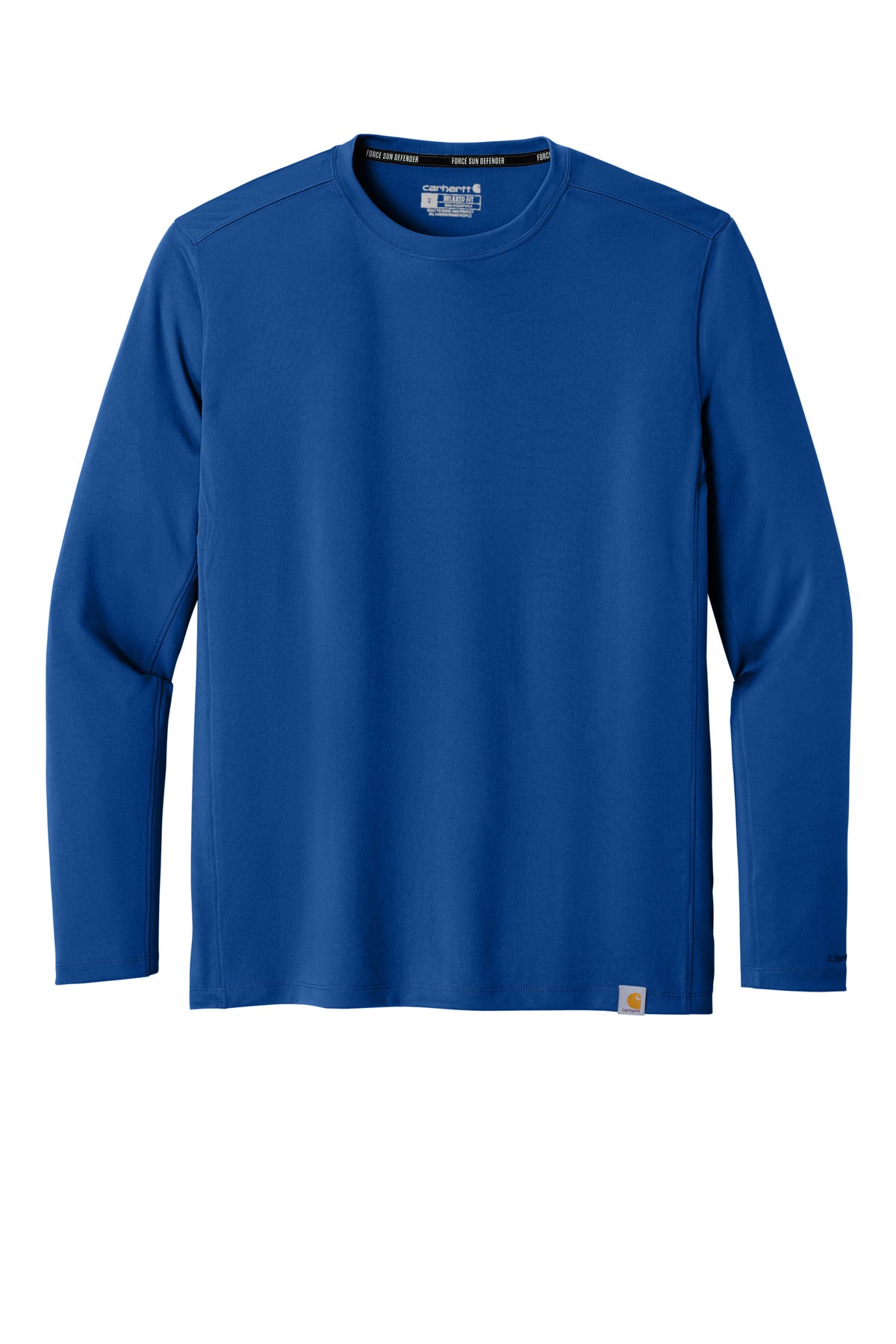 Carhartt Force Sun Defender Long Sleeve T-Shirt CT106972 Royal Glass Blue