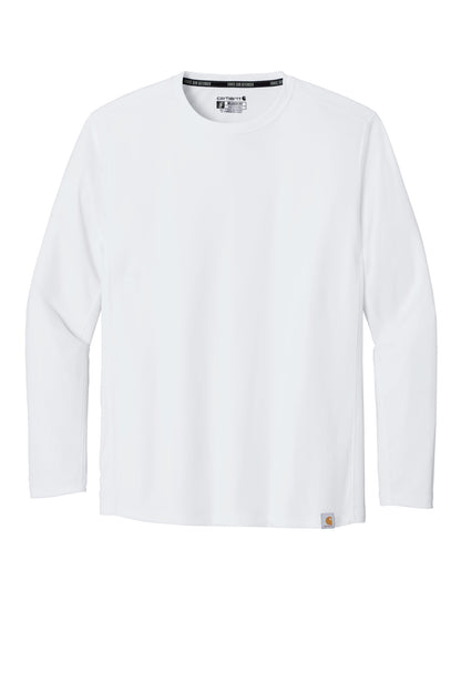 Carhartt Force Sun Defender Long Sleeve T-Shirt CT106972 White