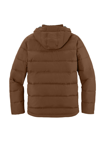 Carhartt Montana Insulated Hooded Jacket CT107082 Red Duck Brown
