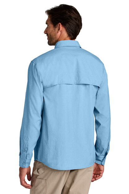 Carhartt Force Sun Defender Long Sleeve Shirt CT107106 Fresh Water Blue