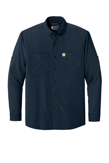 Carhartt Force Sun Defender Long Sleeve Shirt CT107106 Navy