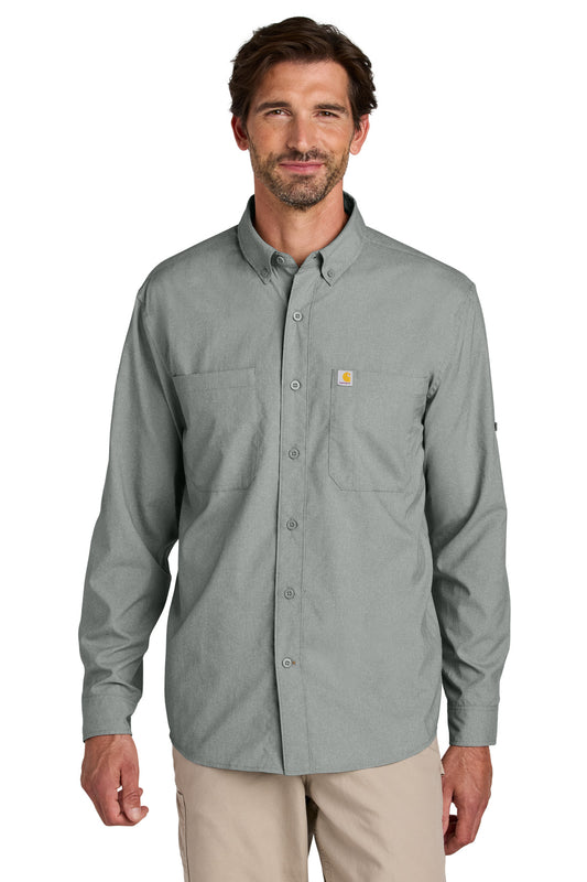 Carhartt Force Sun Defender Long Sleeve Shirt CT107106 Steel