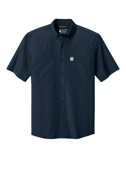 Carhartt Force Sun Defender Short Sleeve Shirt CT107107 Navy