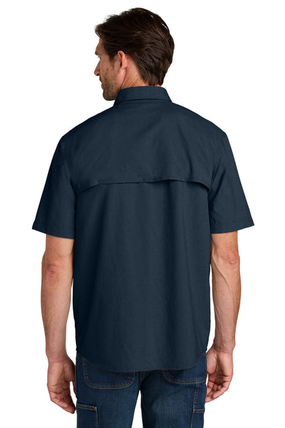 Carhartt Force Sun Defender Short Sleeve Shirt CT107107 Navy