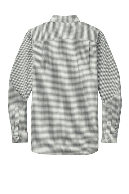 Carhartt Rugged Flex Plaid Long Sleeve Shirt CT107109 Check Steel Malt