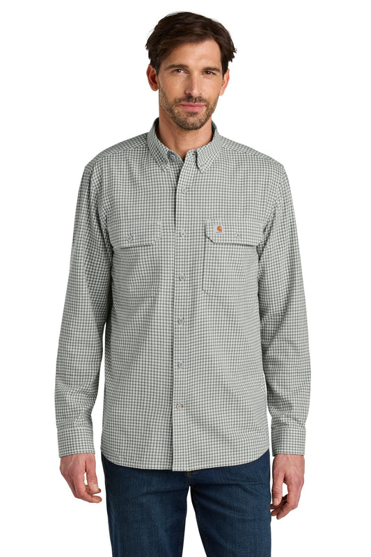 Carhartt Rugged Flex Plaid Long Sleeve Shirt CT107109 image 1