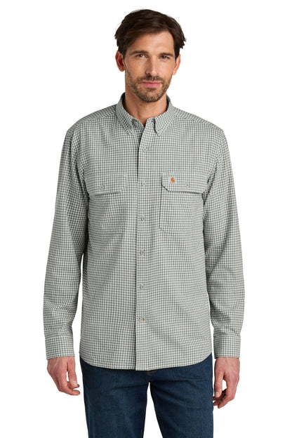 Carhartt Rugged Flex Plaid Long Sleeve Shirt CT107109 image 1