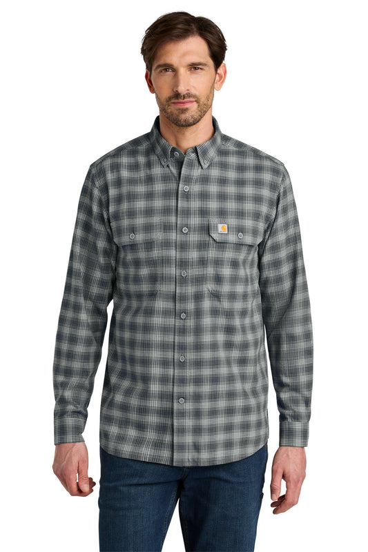 Carhartt Rugged Flex Plaid Long Sleeve Shirt CT107109 image 1