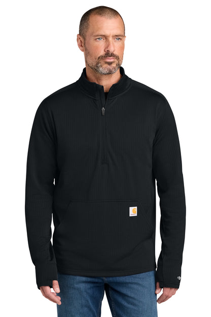 Carhartt Force 1/2-Zip Grid Fleece CT107814 Black
