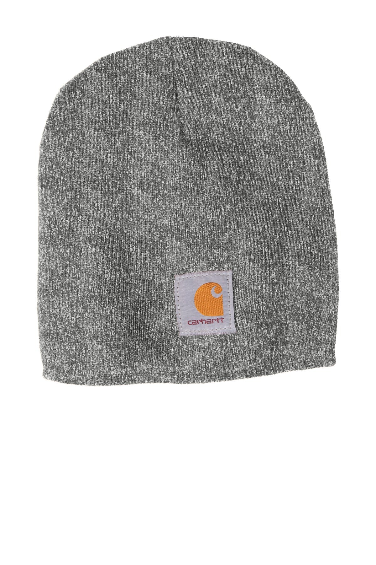 Carhartt Acrylic Knit Hat CTA205 Heather Grey/Coal Heather