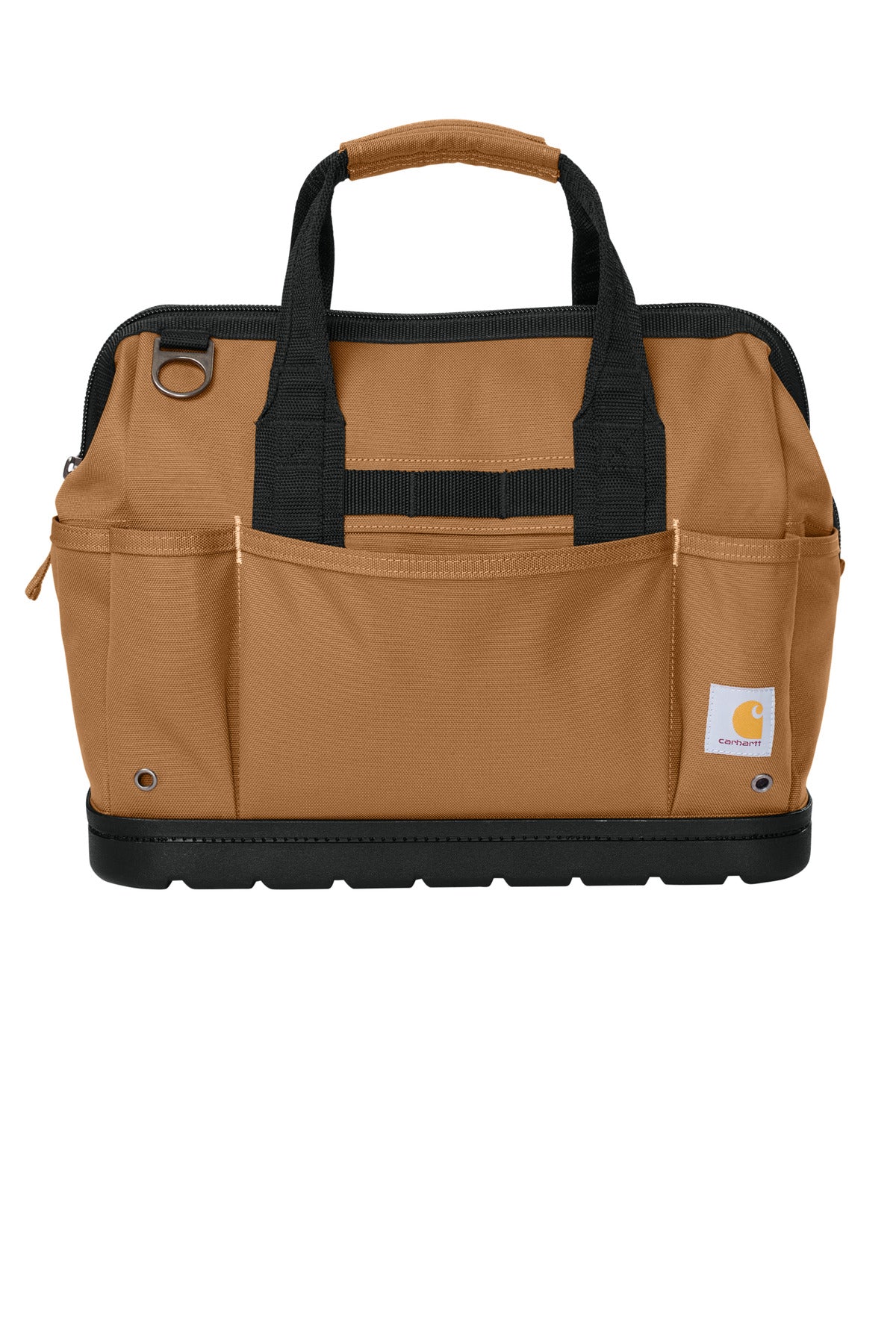 Carhartt 16-Inch Molded Base Heavyweight Tool Bag CTB0000687 Carhartt Brown
