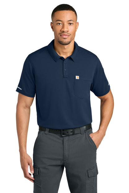 Carhartt FLD & RSCU Polo CTC16119 Dark Navy