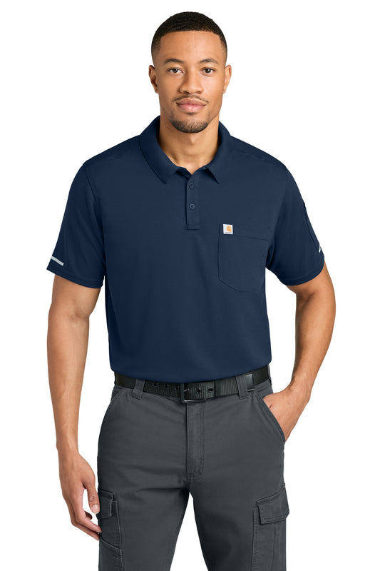 Carhartt FLD & RSCU Polo CTC16119 Dark Navy