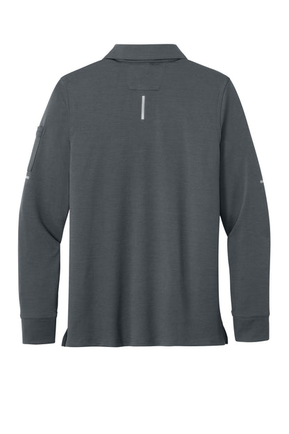 Carhartt FLD & RSCU Long Sleeve Polo CTC16129 Pewter