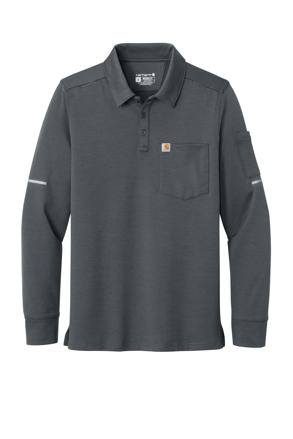 Carhartt FLD & RSCU Long Sleeve Polo image 3