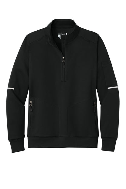 Carhartt Women's FLD & RSCU 1/2-Zip Mid-Layer CTC82912 Black