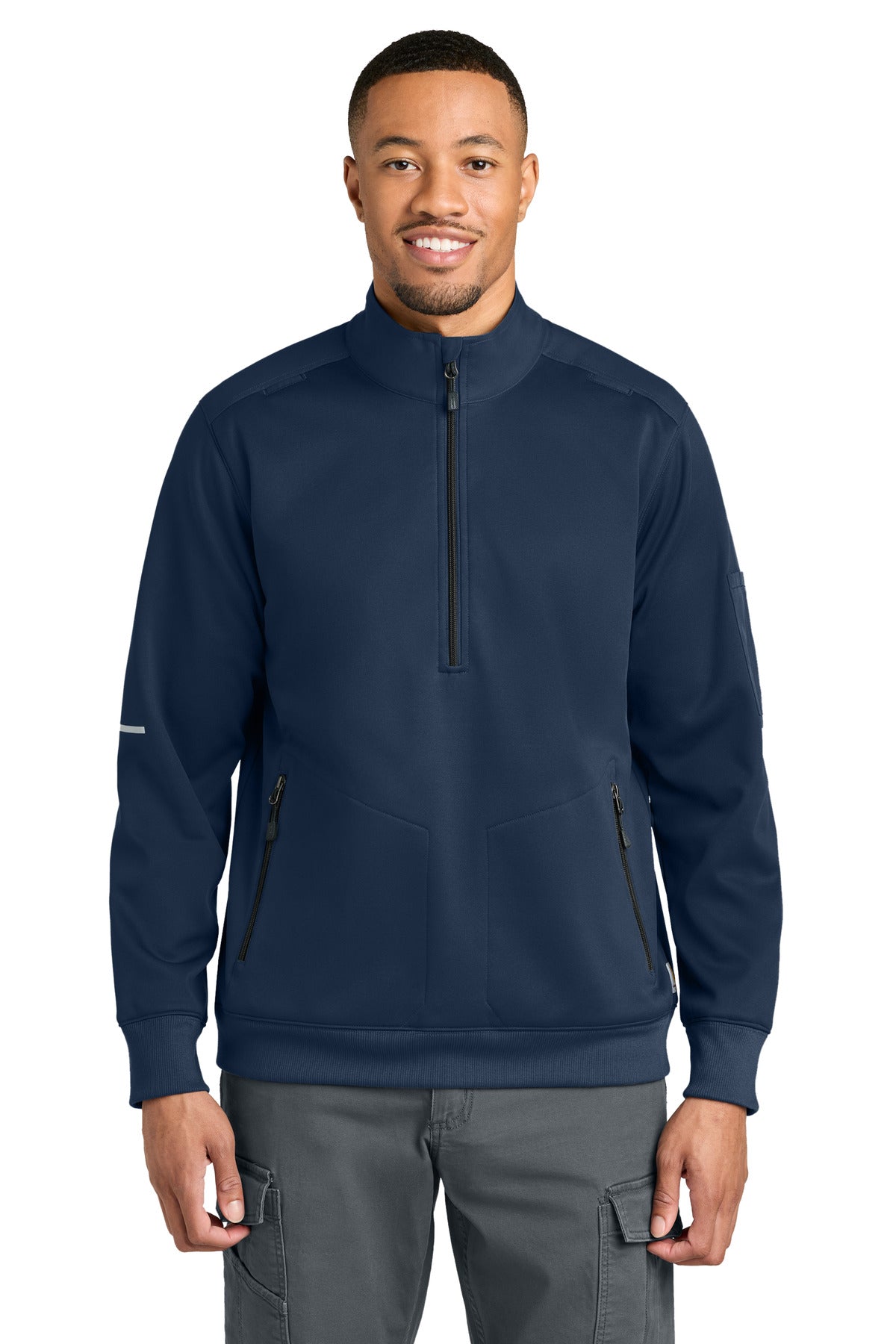 Carhartt FLD & RSCU 1/2-Zip Mid-Layer CTC86912 Dark Navy