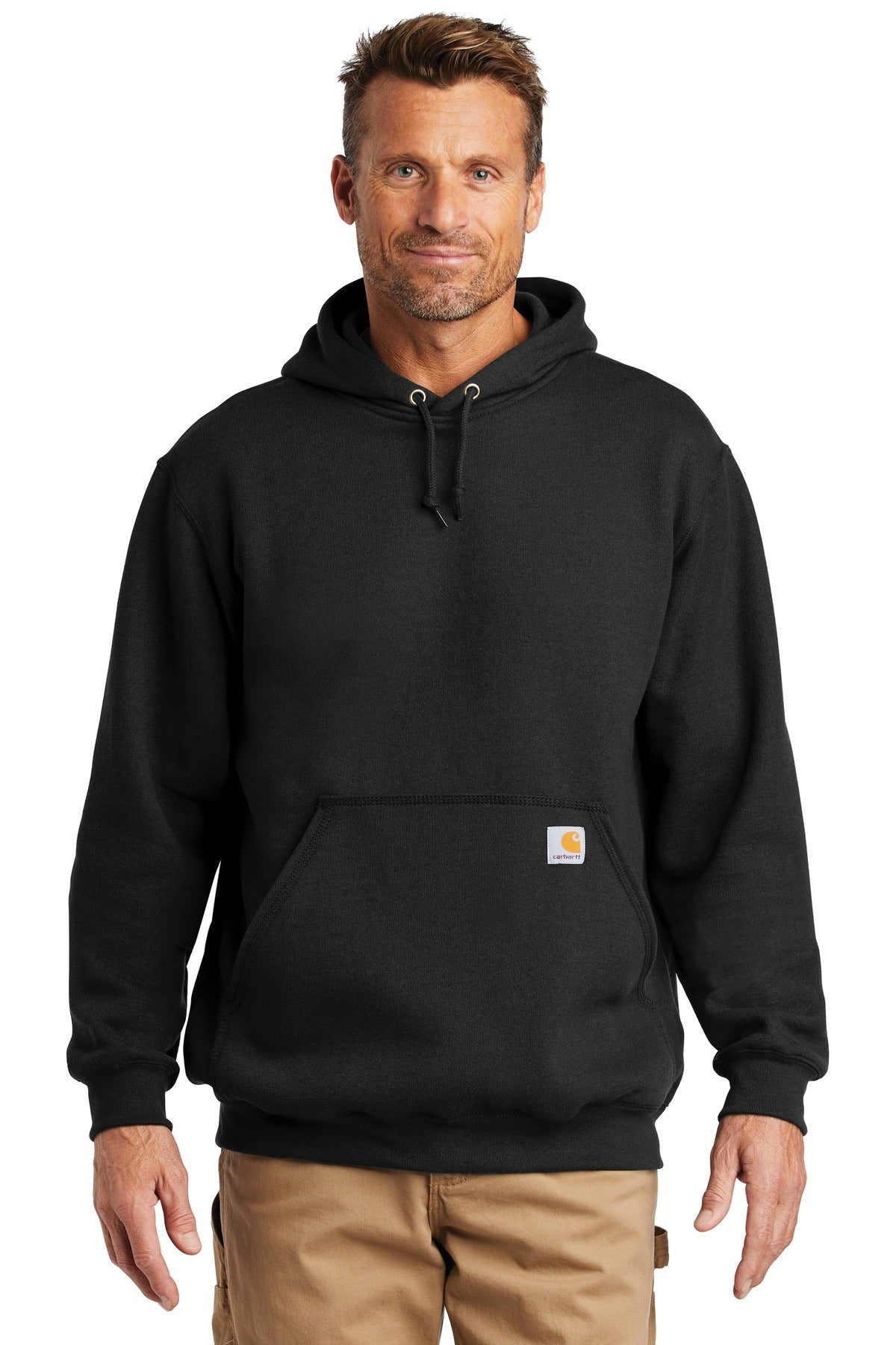 Carhartt  Midweight Hooded Sweatshirt. CTK121 Black