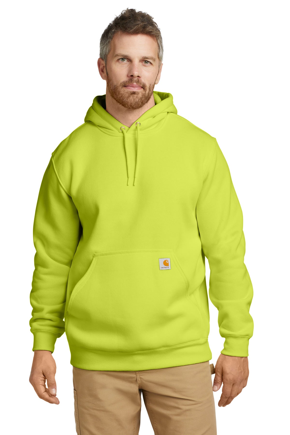 Carhartt  Midweight Hooded Sweatshirt. CTK121 Brite Lime
