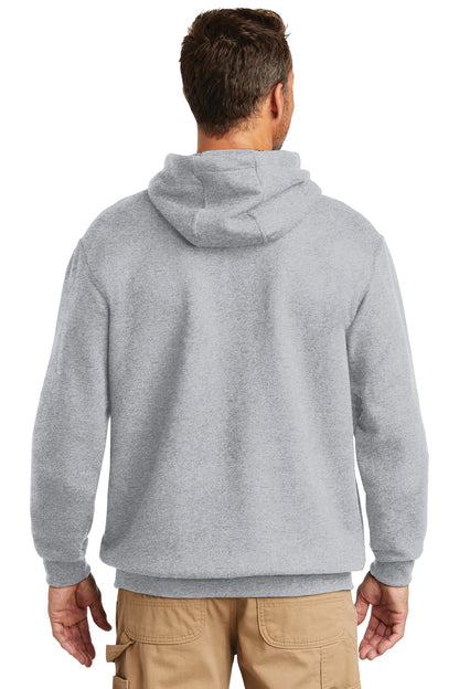 Carhartt  Midweight Hooded Sweatshirt. CTK121 Heather Grey